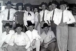 Bank of Winnfield - 1955 Employee Bow group photo